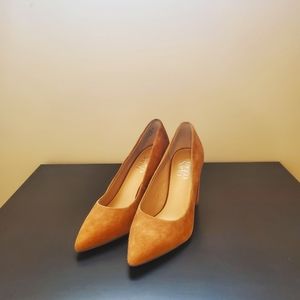 Franco SartoL-Palma Suede Block Heels